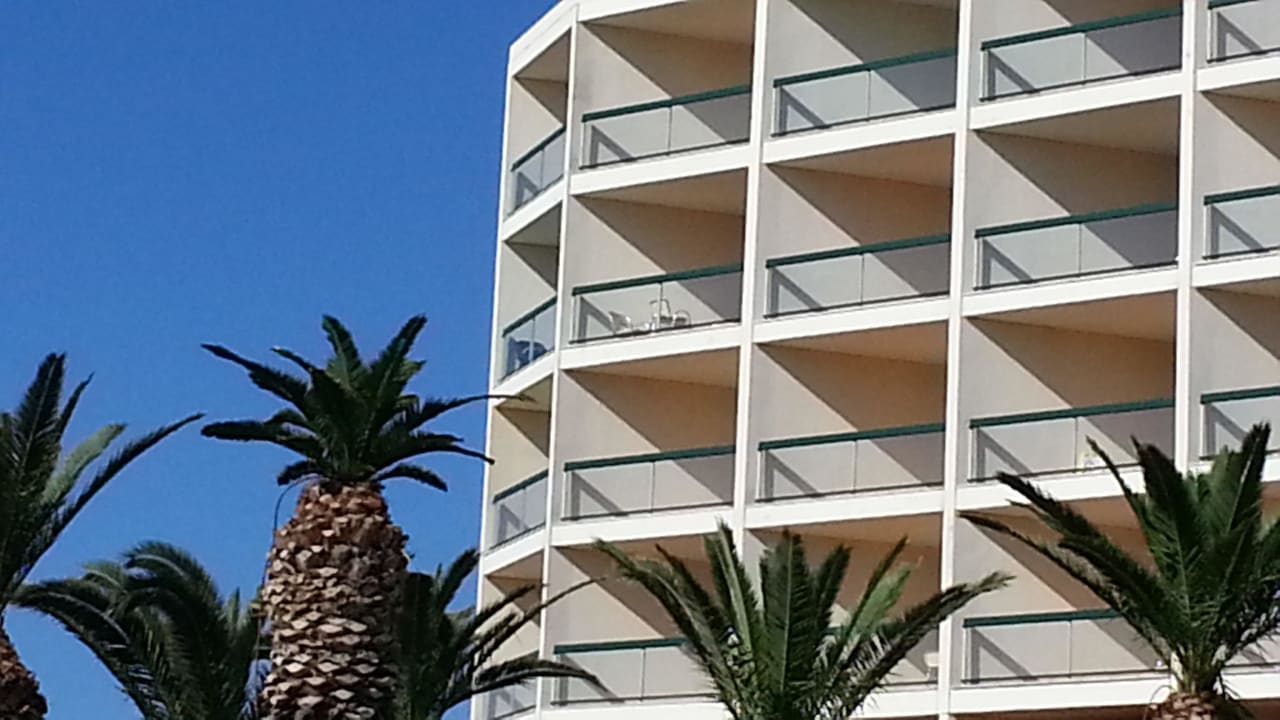 Blick aufs Meer und Malia von unserer Seite aus Calimera Sirens Beach