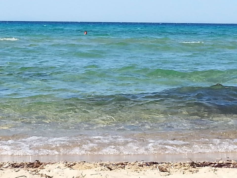 Piasek i kilka kamieni w wodzie AluaSoul Zakynthos - Adults only