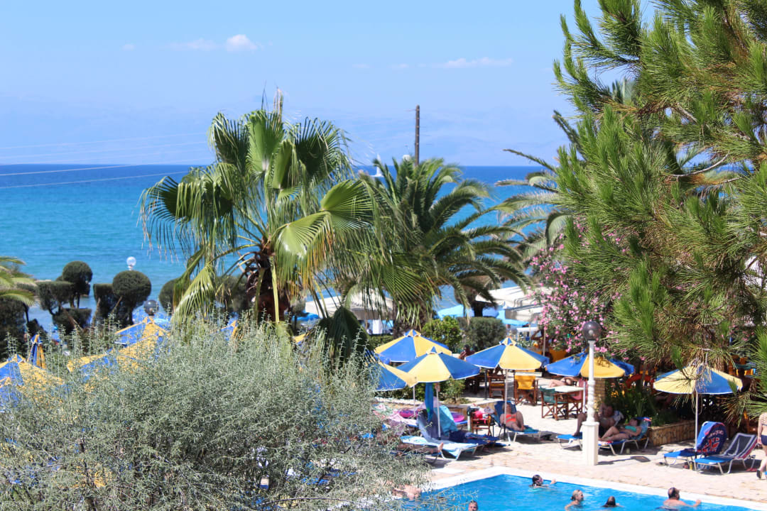 Blick aus dem Zimmer Hotel Angela Beach