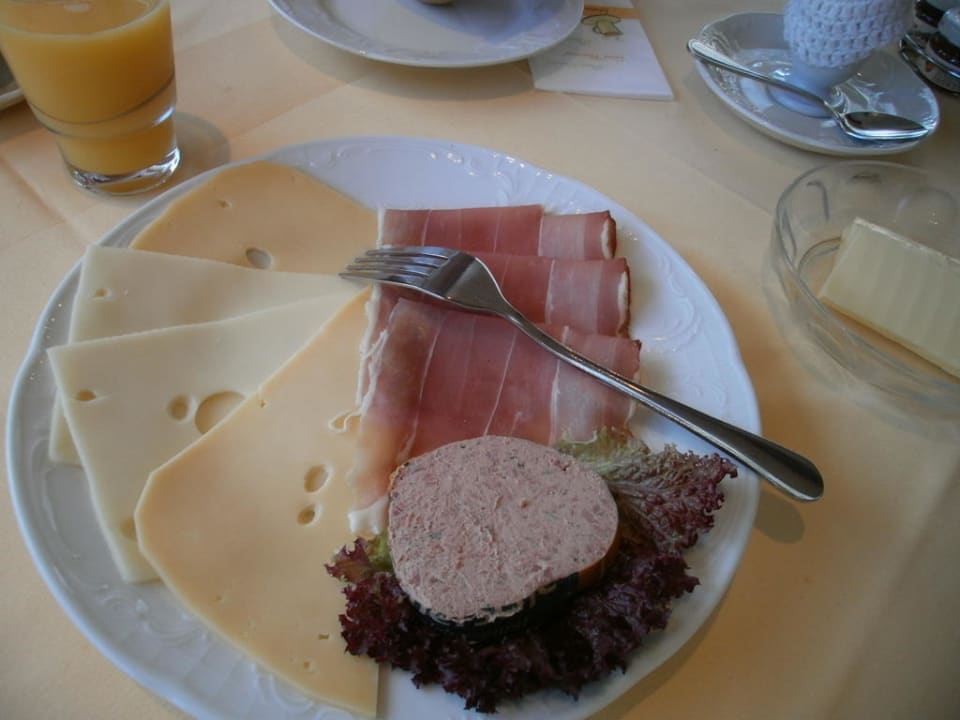 Ontbijtstilleven Landgasthof Zum Eisernen Ritter