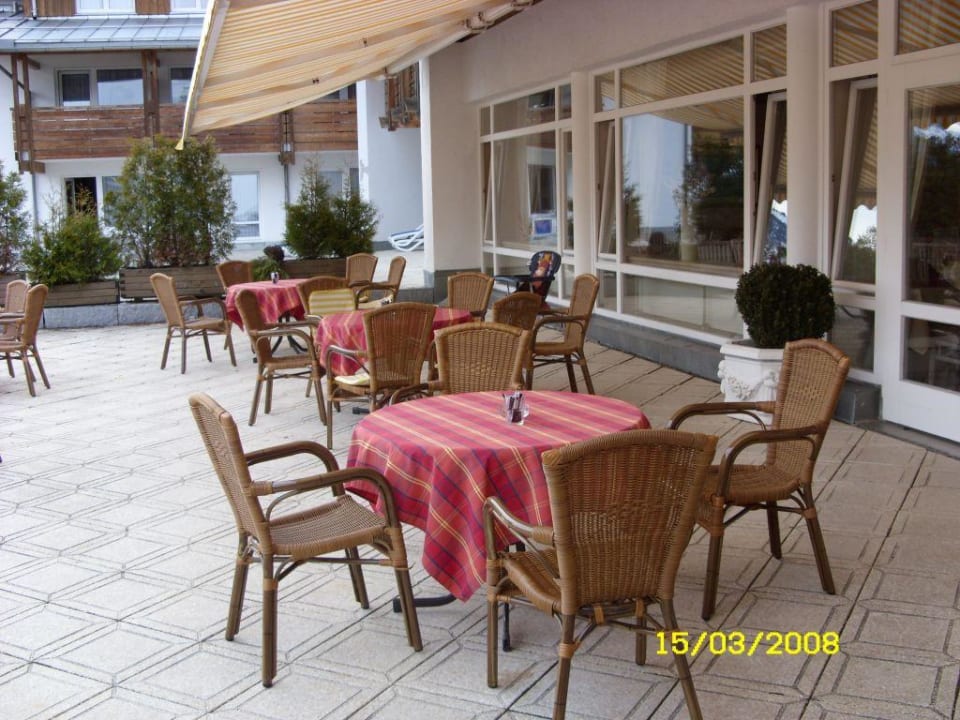 Aussenterrasse Oberjoch - Familux Resort