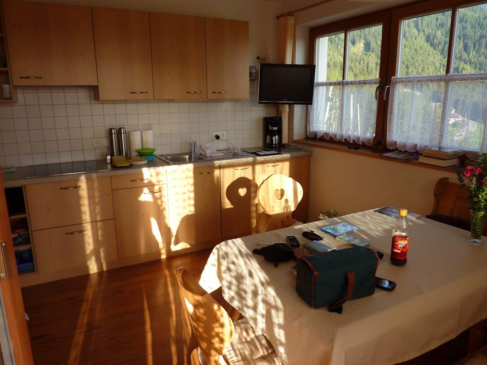 Küche mit Sitzecke Bauernhof Ronsol Hof