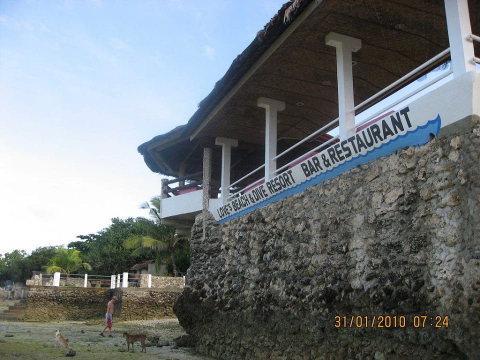 Blick auf unser Resort bei Ebbe Love's Lodge & Resort