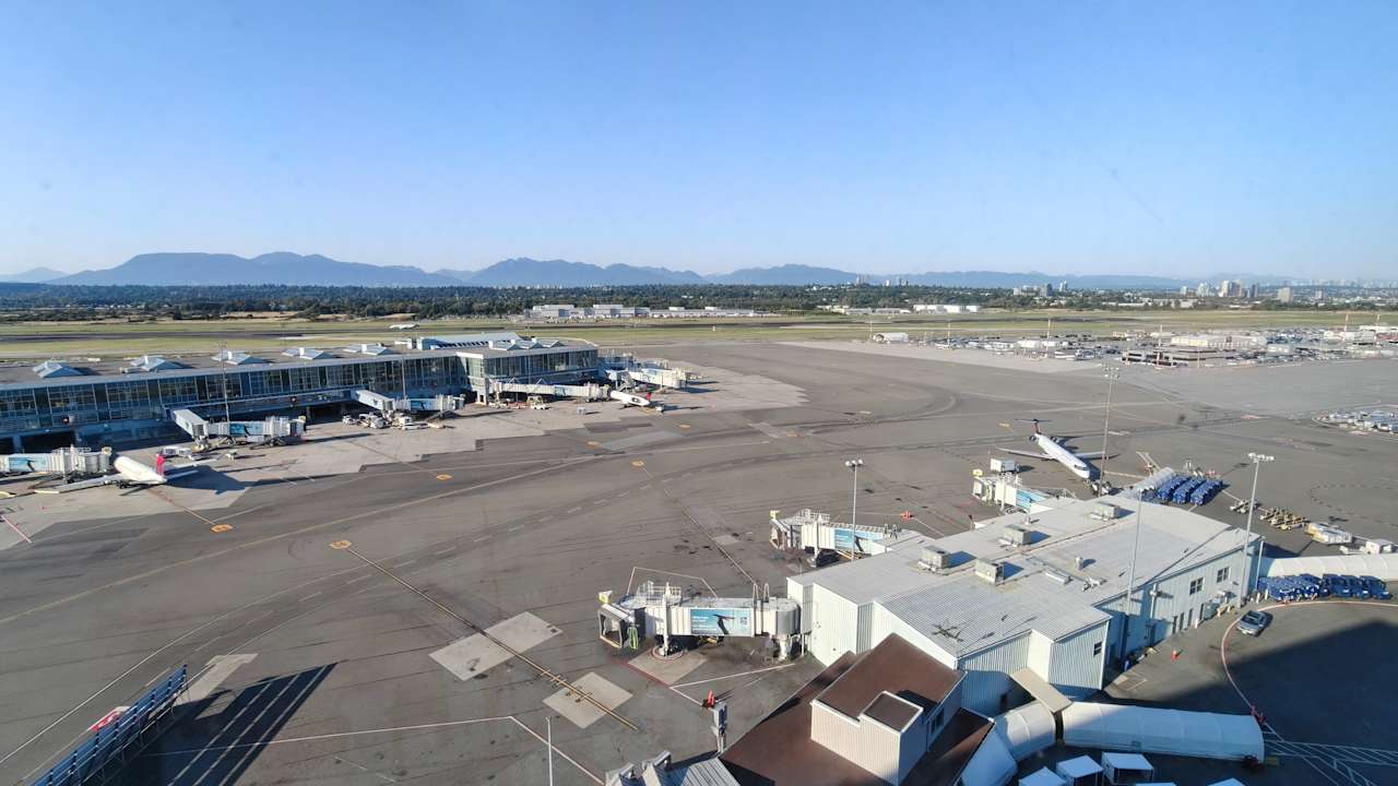 Ausblick Fairmont Vancouver Airport