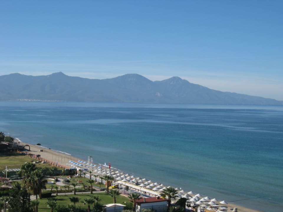 Blick vom Balkon 6. Etage FMZ Hotel Ephesia