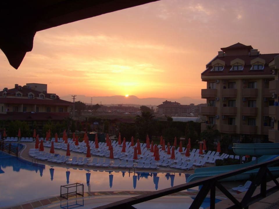 Wunderschöner Sonnenaufgang Grand Seker Hotel
