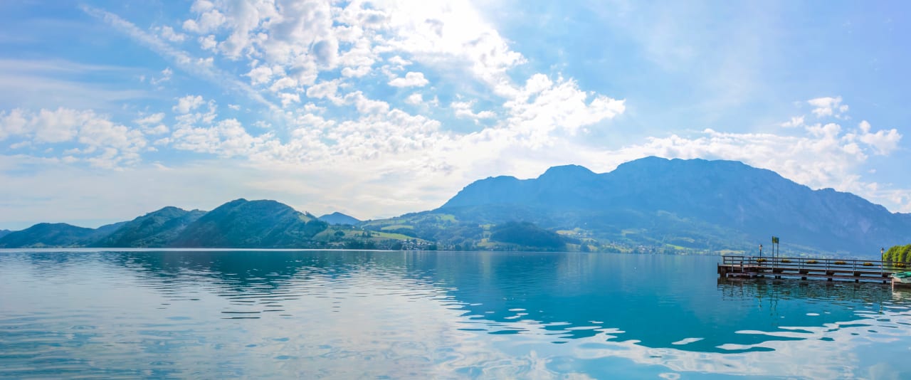 Ausblick Hotel Stadler am Attersee