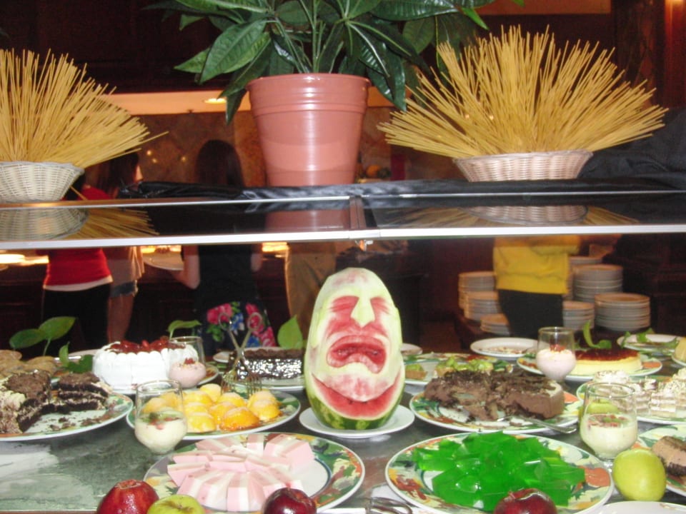 Dekoration Büffet Hotel Riu Palace Riviera Maya
