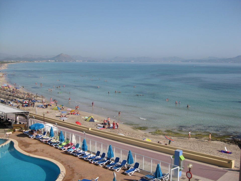 Unser Blick aus dem Zimmer 3. Stock THB Gran Bahía