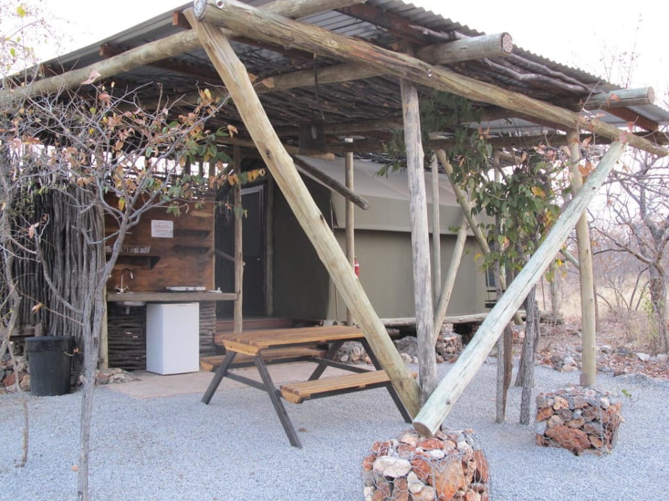 Zelt mit Freisitz Etosha Village