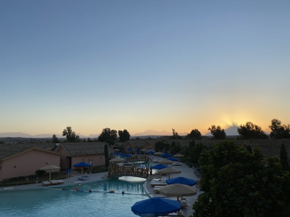 Ausblick Pickalbatros Jungle Aqua Park Resort - Neverland Hurghada