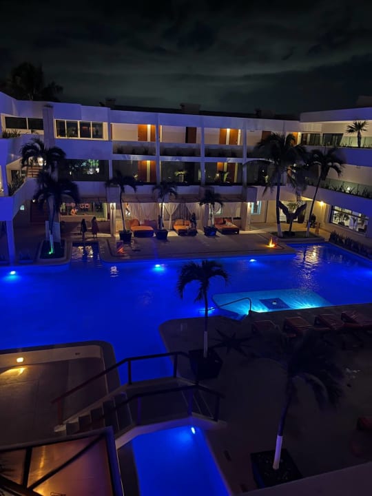 Ausblick Hotel Flamingo Cancun Resort