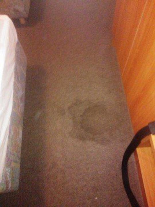 Merkwürdige Flecken Hotel an der Bille