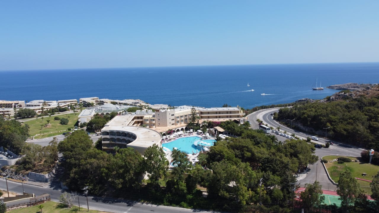 Ausblick Hotel Kalithea Mare Palace
