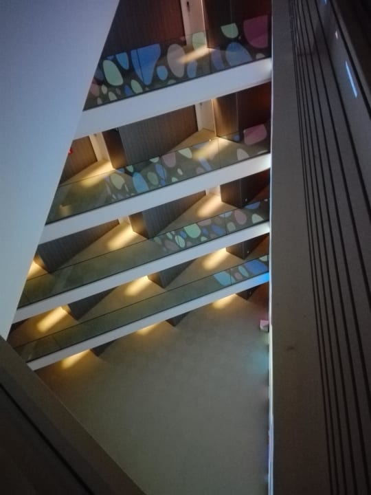 Ausblick von 8. OG, bis in das 2. OG Son Moll Sentits Hotel & Spa