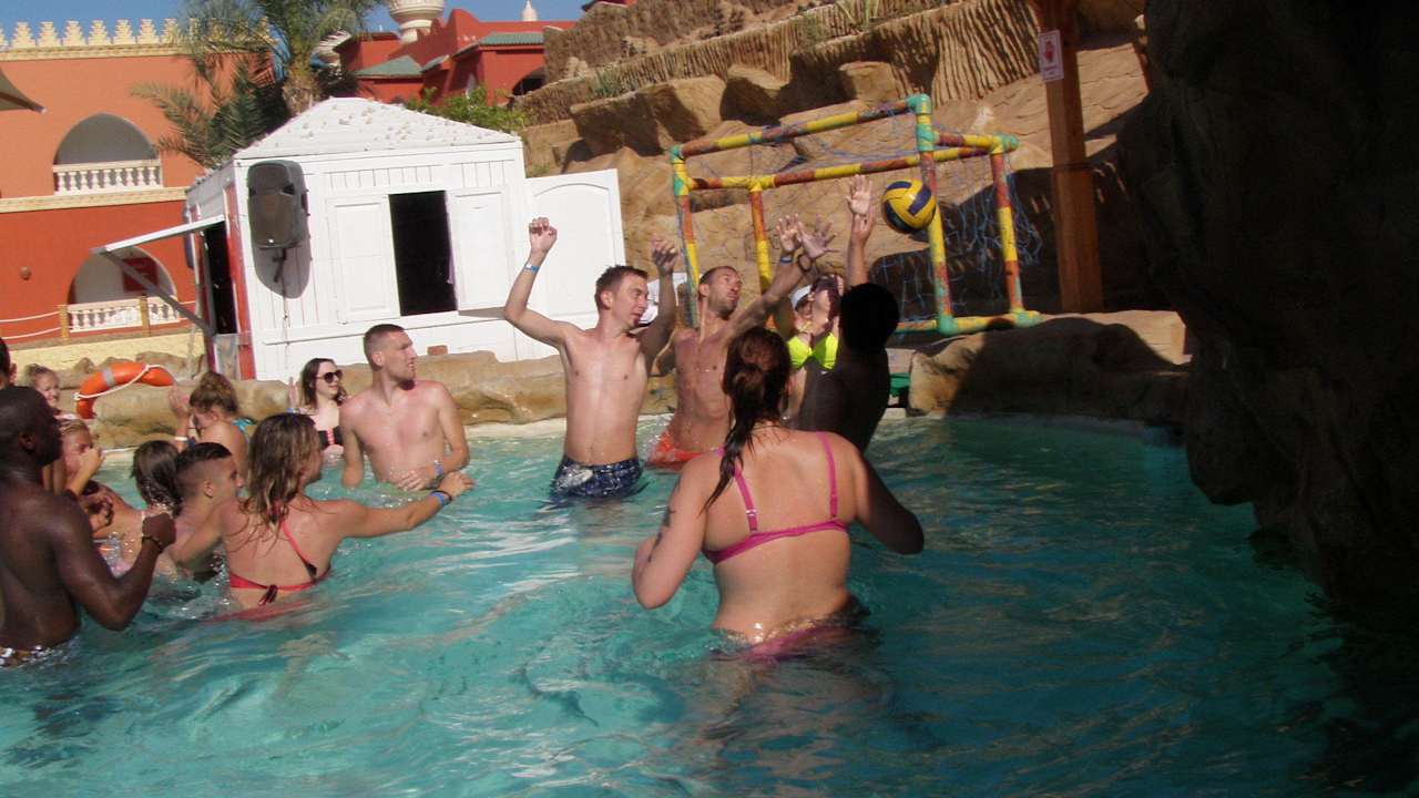 Szalone water polo  Pickalbatros Alf Leila Wa Leila Resort - Neverland Hurghada