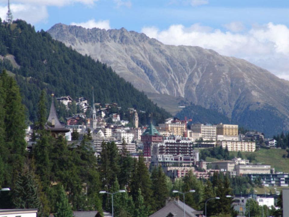 Ausblick vom Balkon Grand Hotel des Bains Kempinski