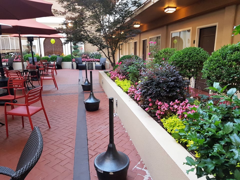 Gartenanlage Inn at the Peachtrees