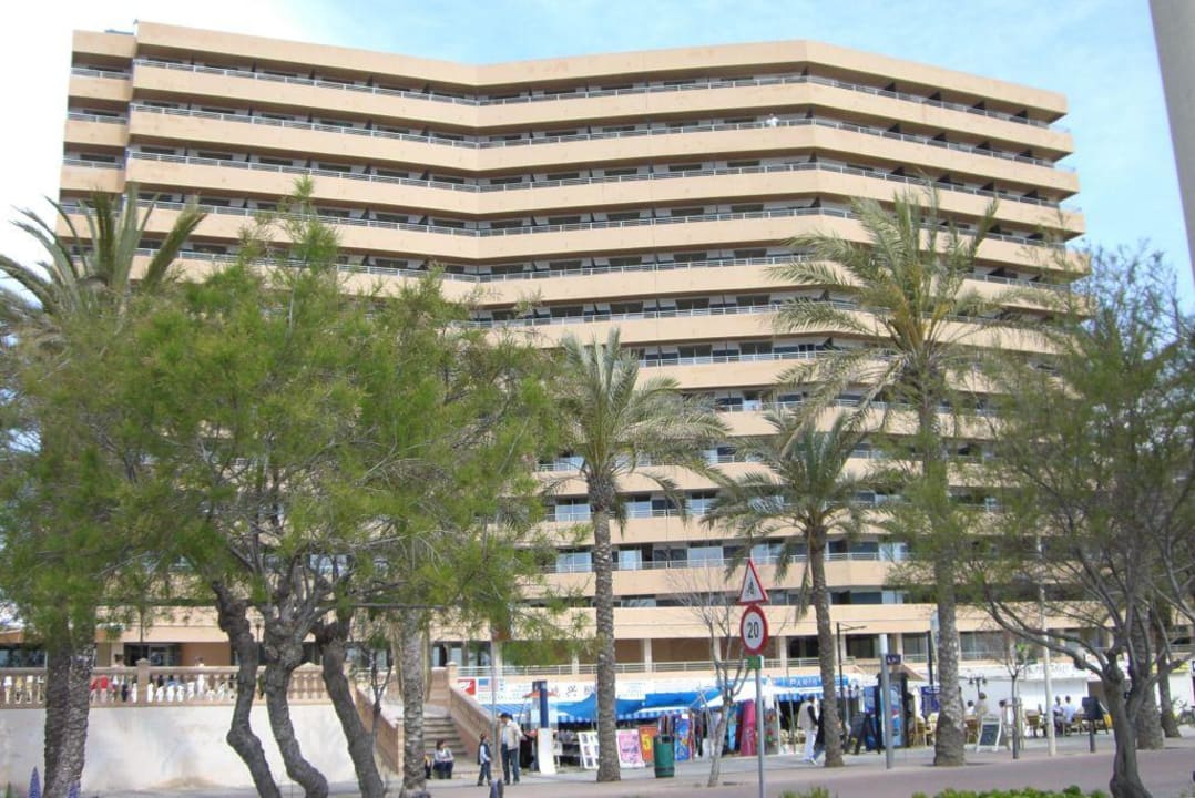 Aussenansicht v. Strand allsun Hotel Pil-lari Playa