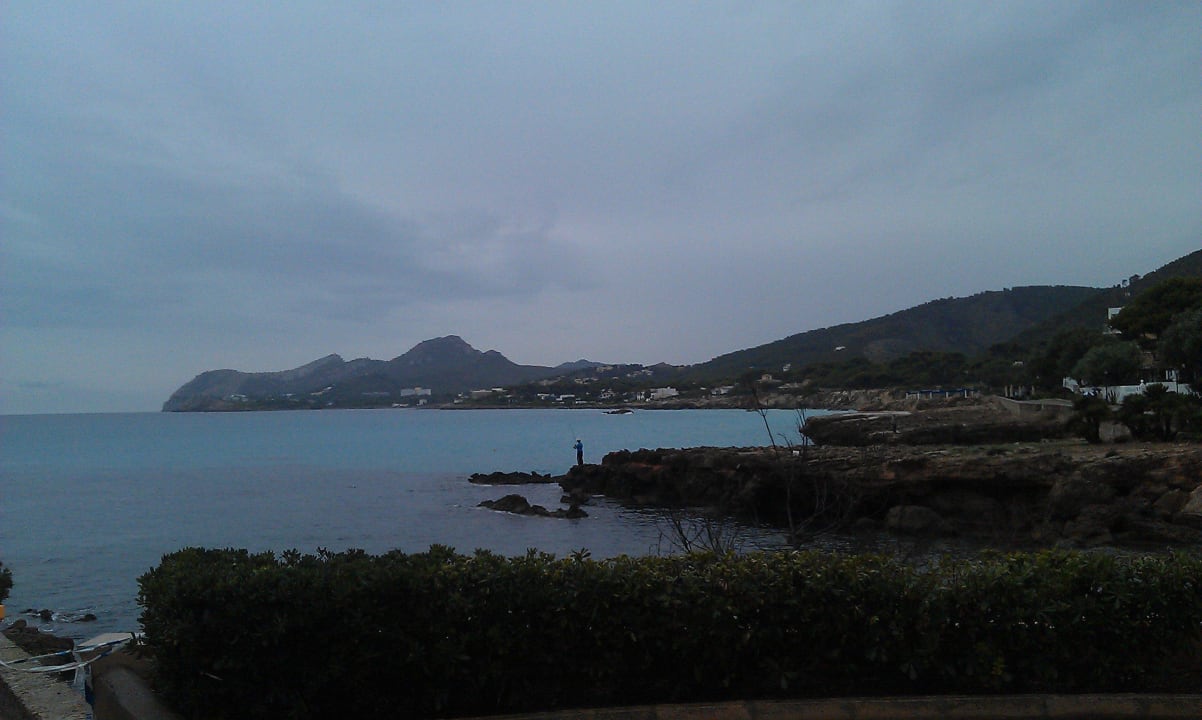 Blick von Promenade 1 Hotel Clumba