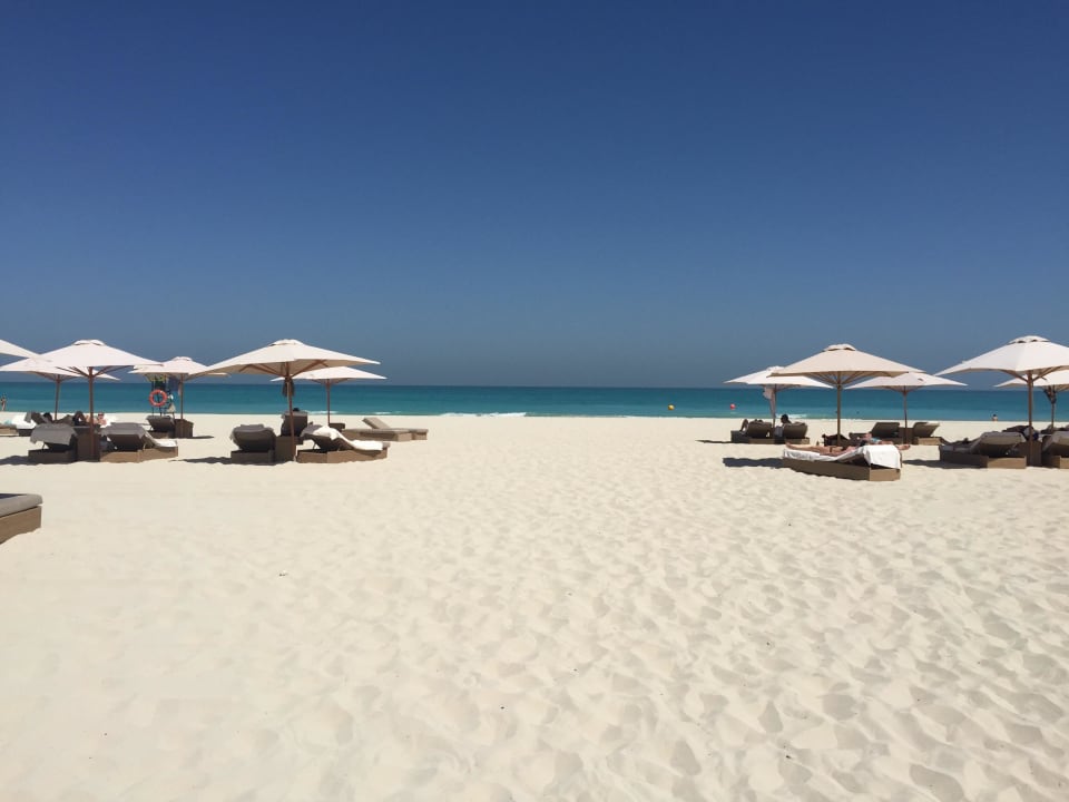 Traumhafter Hotelstrand Park Hyatt Abu Dhabi Hotel and Villas