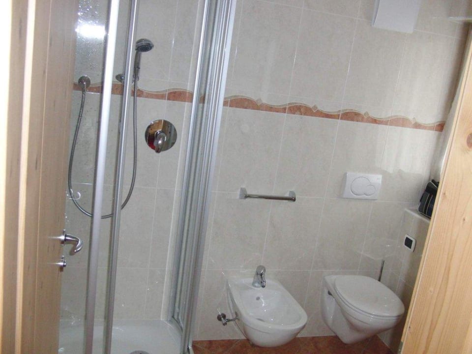 Dusche, Bidet, Toilette Residence Zirmei