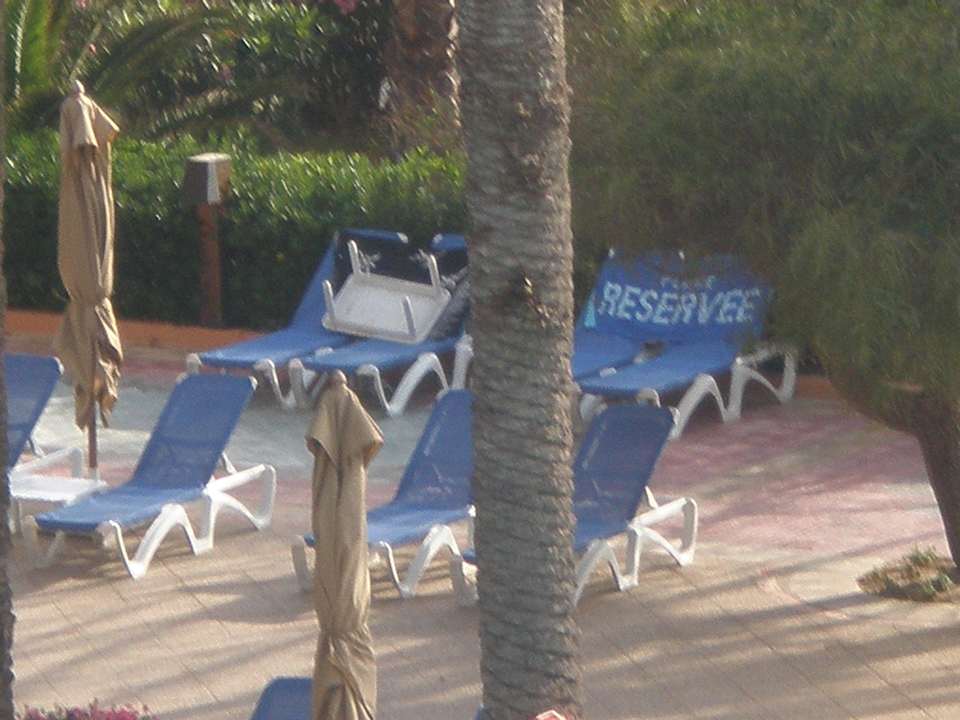 Liegenreservierung der "Scheinchenschieber" El Ksar Resort & Thalasso