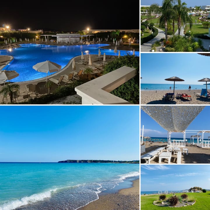 Außenansicht Asterias Beach Resort