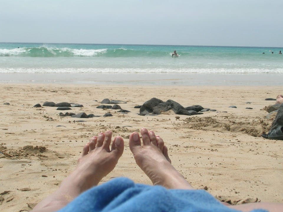 Strand vor dem Hotel SBH Club Paraiso Playa