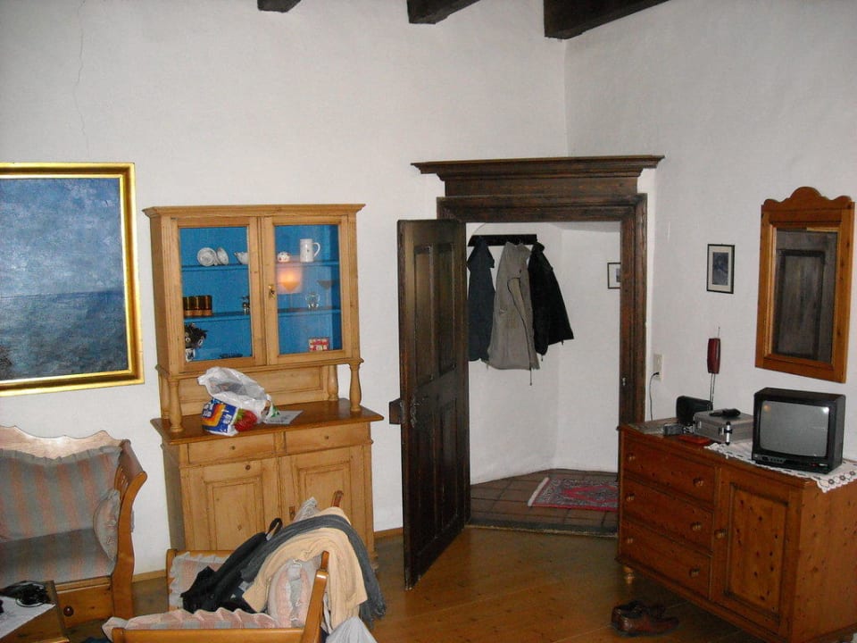 Unser "gestoppeltes" 1. Appartement Hotel Burg Oberranna
