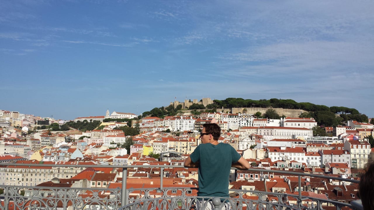 Höchster Punkt Elevador de Sana Justa Hotel Santa Justa