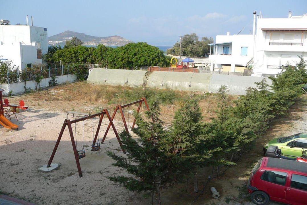 Ausblick vom Balkon 2 Naxos Resort Beach Hotel