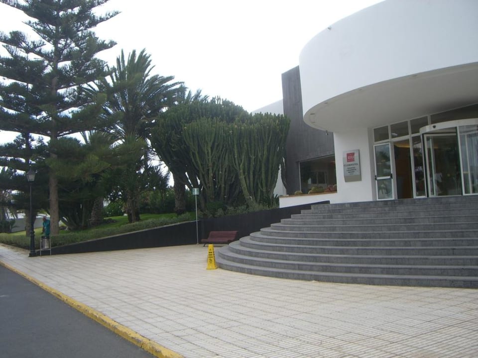 Der Eingang im Paraiso Bereich Hotel Riu Paraiso Lanzarote