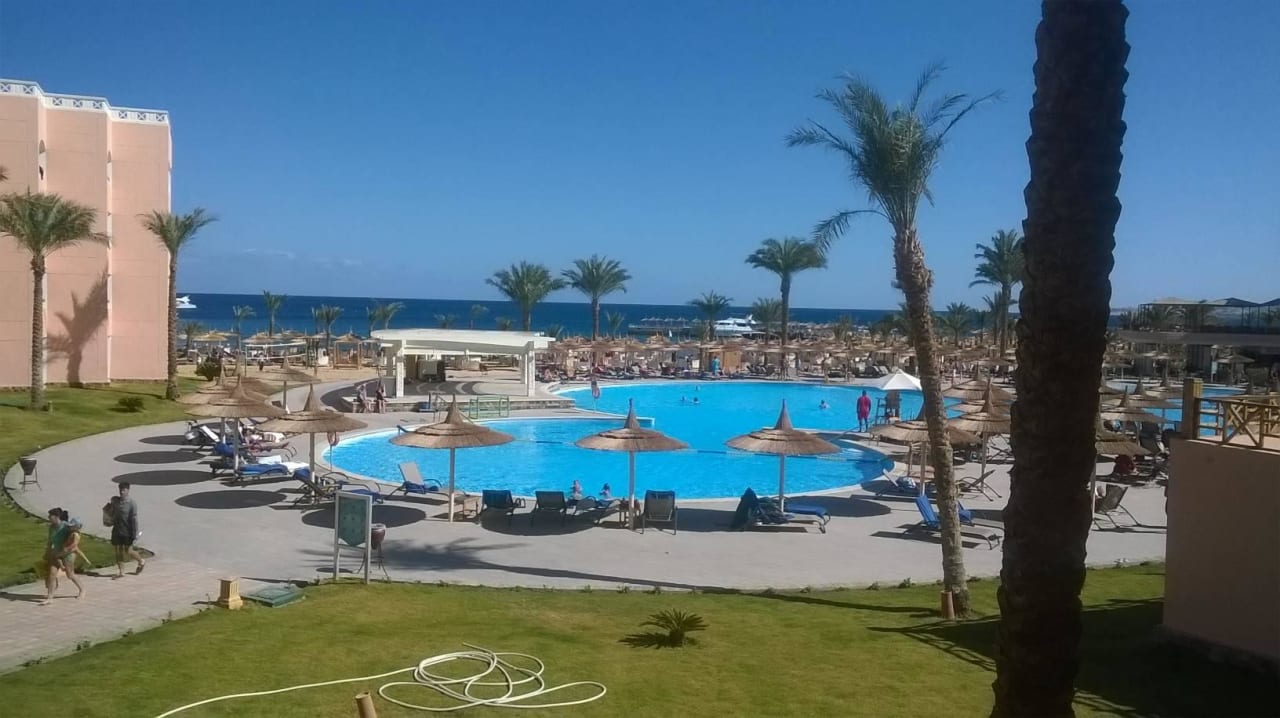 Pool- und Meerblick  Beach Albatros Resort