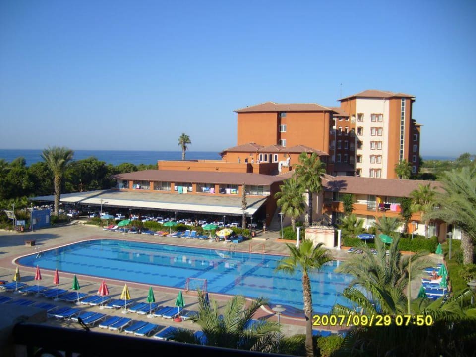 Wiev from our room Club Turtas Beach Hotel