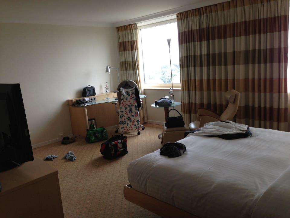 Schlafzimmer Executive Floor Hilton Düsseldorf