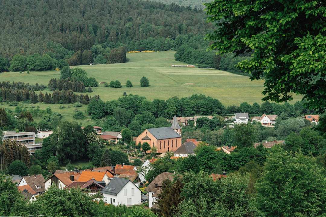 Ausblick Landhotel Spessartruh