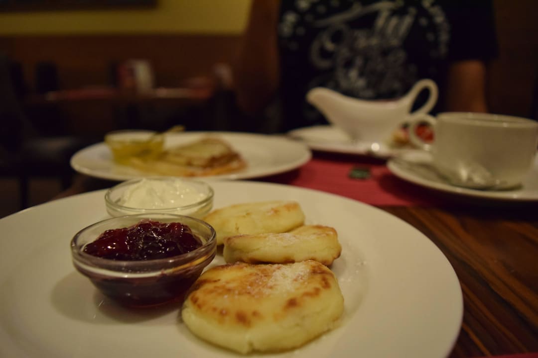 Frühstück an Tagen ohne Buffet Hotel Park Chernigiv