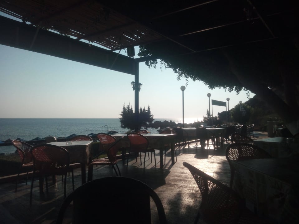 Terrasse Pension Victoria