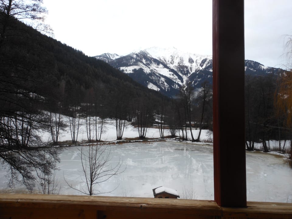 Ausblick vom Balkon Hotel Tramserhof
