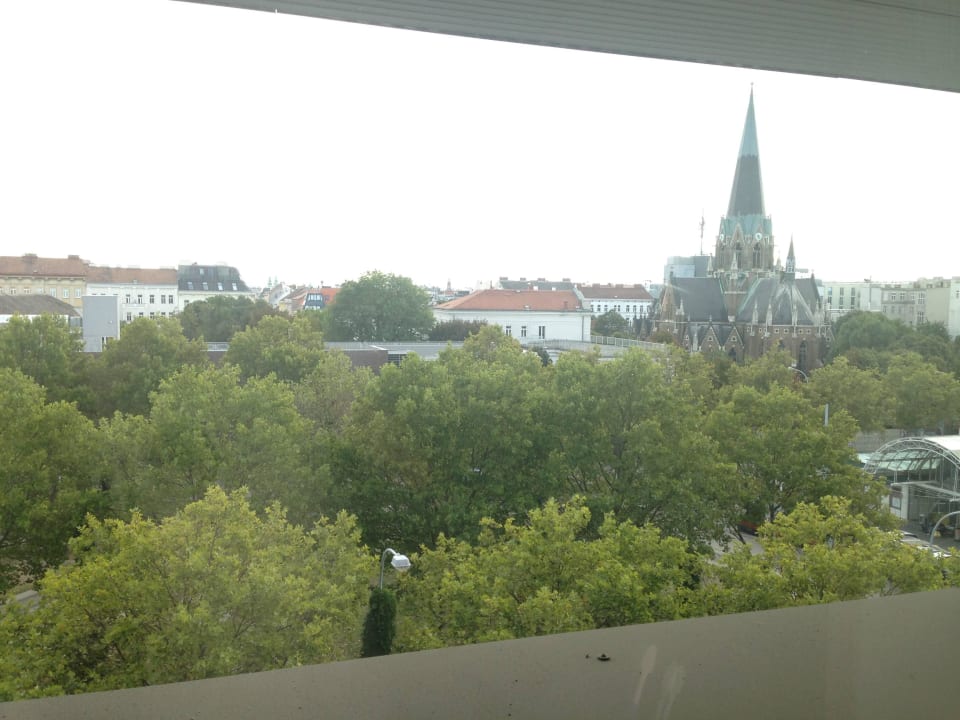 Ausblick vom 5. Stock Motel One Wien Westbahnhof