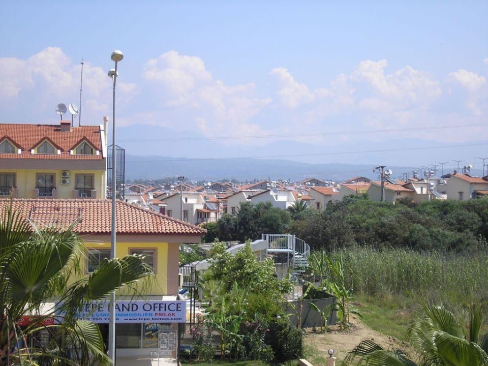 Blick zum Silver Hotel Wasserrutsche Hotel Orfeus Park