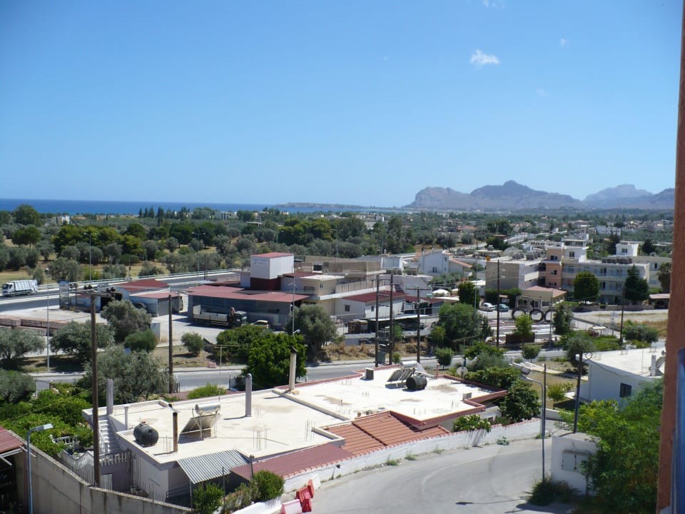 Widok z balkonu Rodos Blue Resort