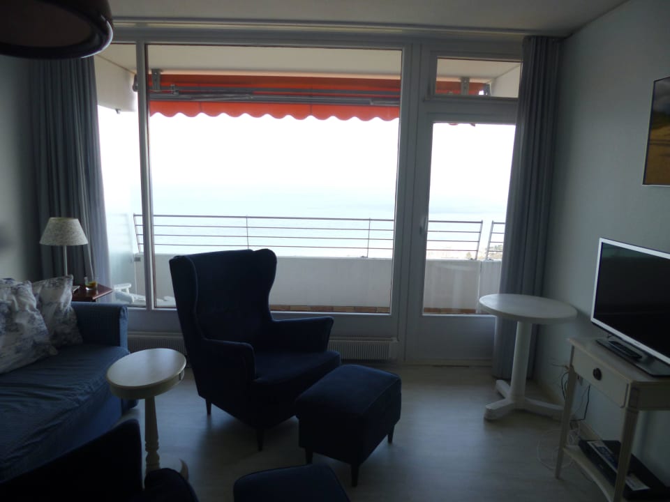 Wohn und Esszimmer mit grandiosem Ausblick PLAZA Premium Timmendorfer Strand