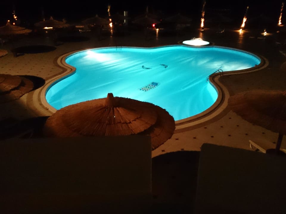 Bei Anreise vom Balkon aus Coral Sun Beach