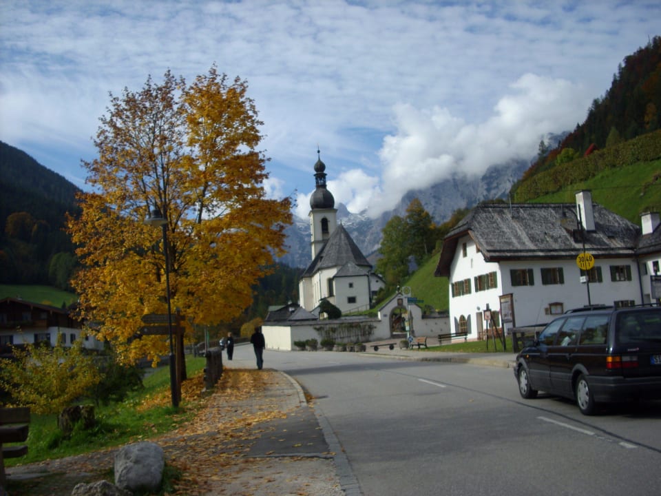 Pfarrkirche Ramsau: Zu Fuß erreichbar Ferienwohnung Möslerlehen