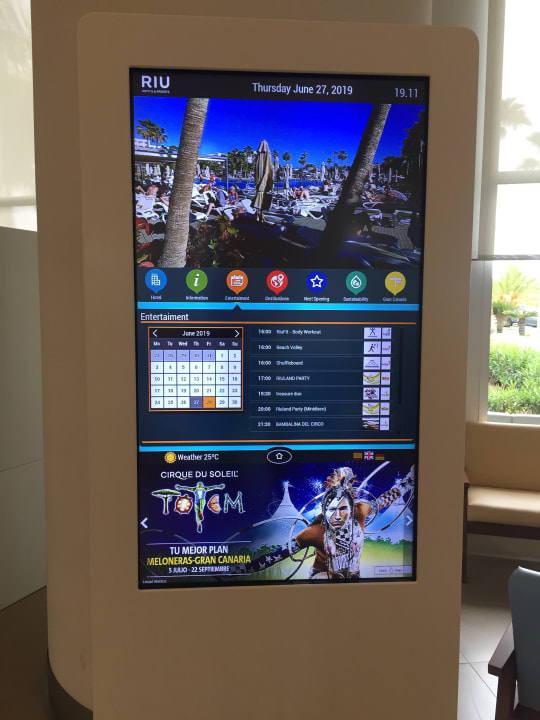 Lobby Hotel Riu Gran Canaria