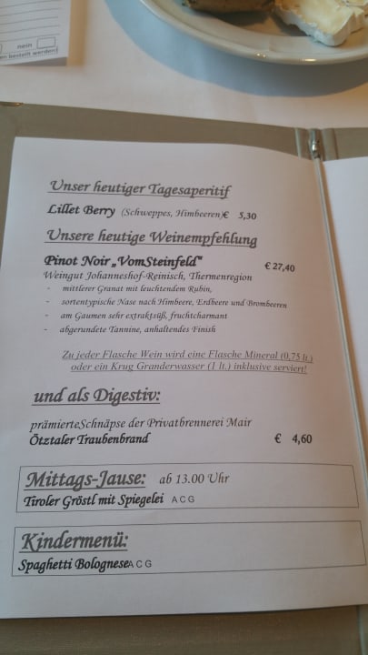 Restaurant Aktiv Panoramahotel Daniel