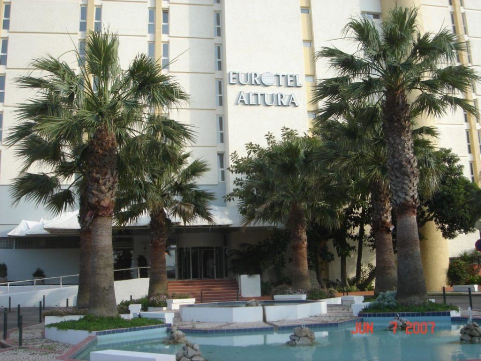 Vorderansicht des Eurotels Altura Ozadi Altura Beach Resort