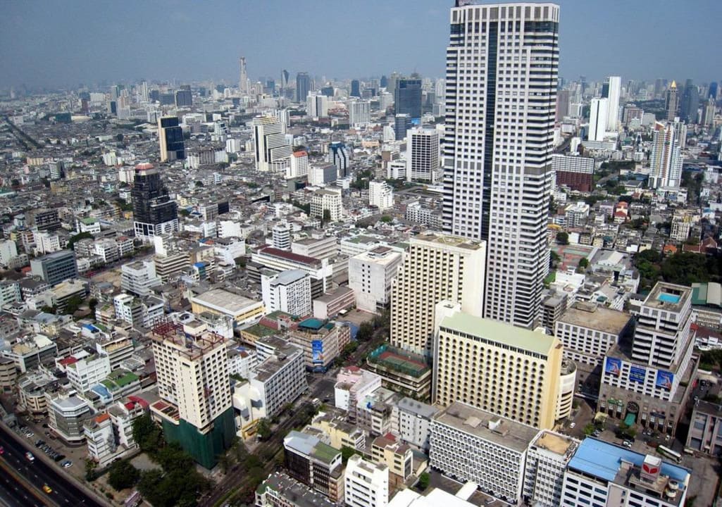 From the 55th floor suite Tower Club At Lebua